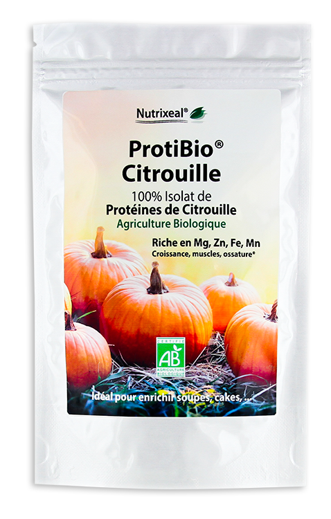 ProtiBIO Citrouille : protéines de citrouille BIO* Nutrixeal